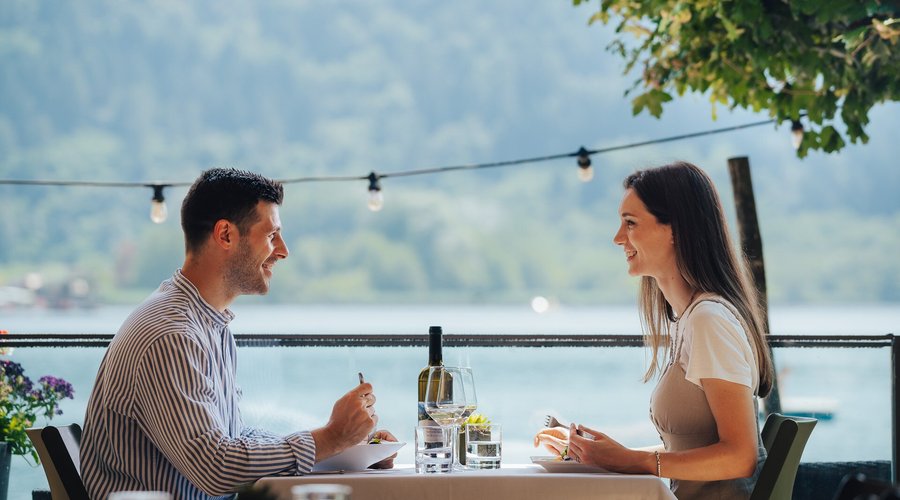 Ristorante in riva al lago di Levico