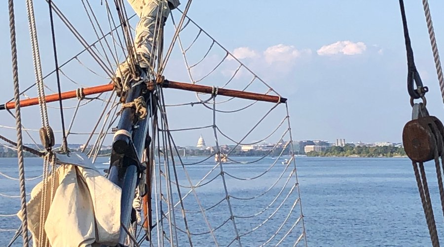 Sailing on the Pitomac