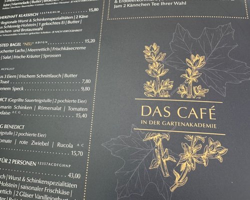 DAS CAFE IN DER GARTENAKADEMIE, Berlin SteglitzZehlendorf (Bezirk