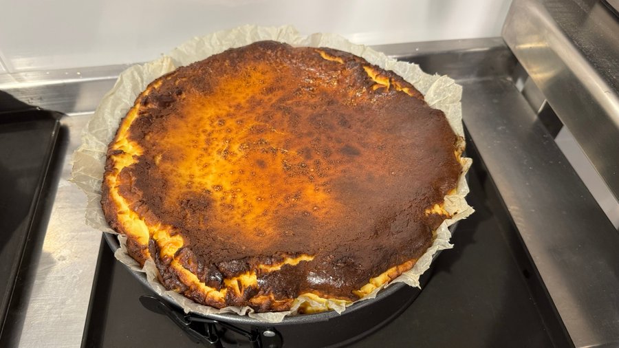 Tarta de queso casera