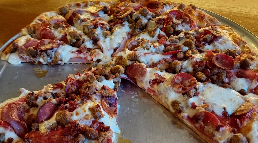 Some of the best pizza we've ever had.