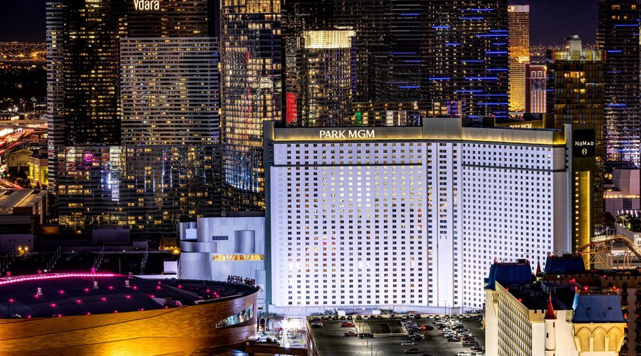 Park MGM T Mobile Aerial