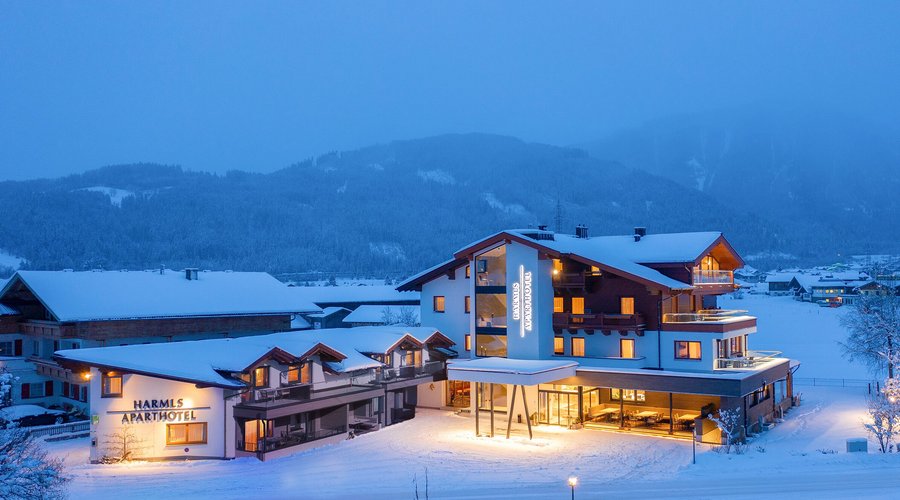 Harmls Aparthotel in Winter