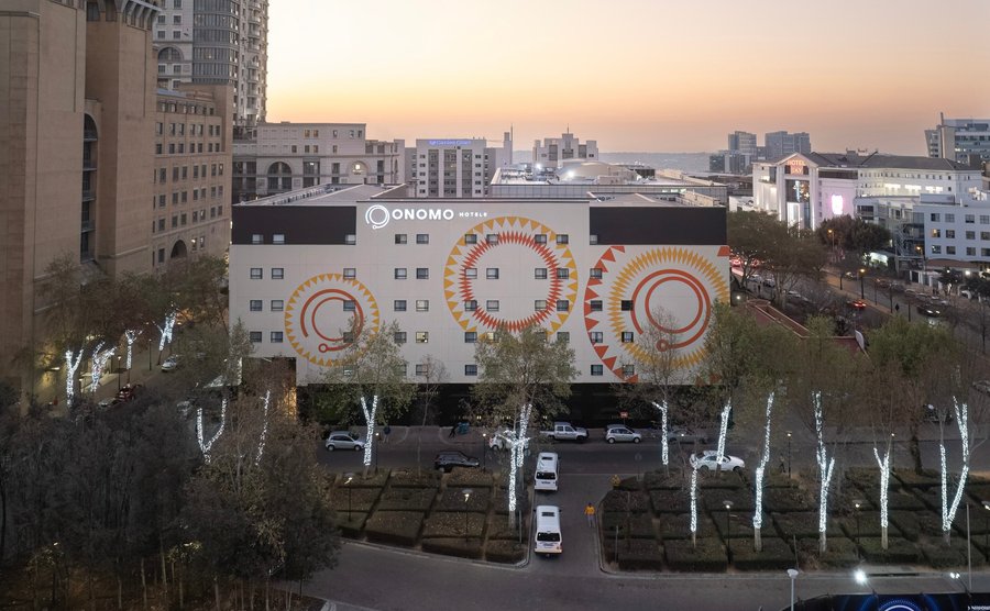 Hotel Exterior Sunset
