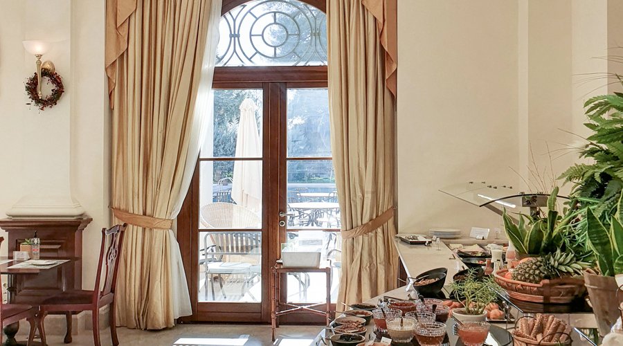 Start your day with an enhanced breakfast buffet with a wide choice of dishes and delicacies