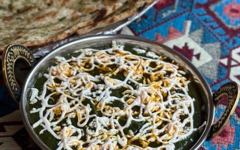 Palak Paneer with Naan