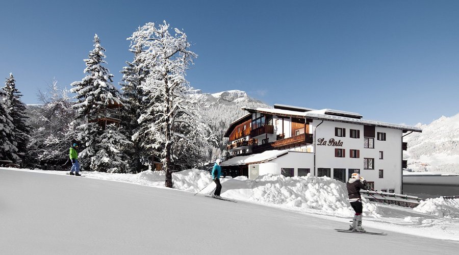 Exterior winter view