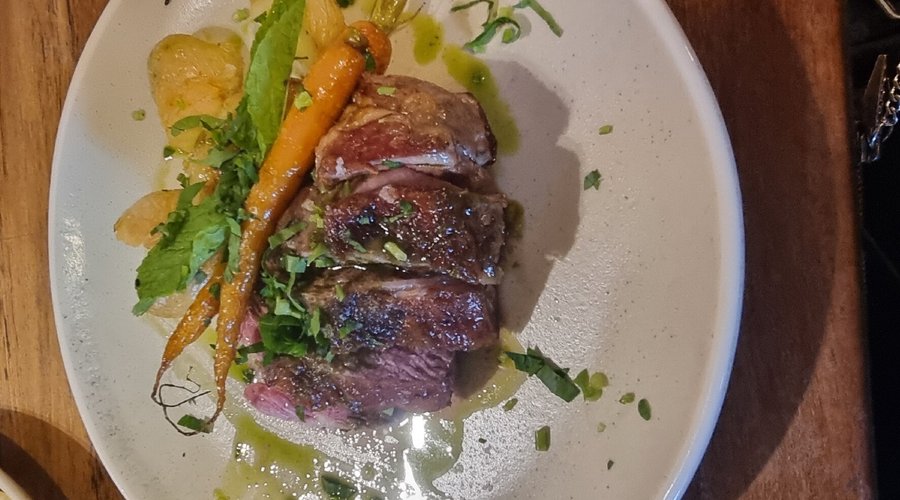 The food here is restaurant quality.  The lamb is softener it melts in your mouth.  Went back to get it a second night.    Veal Parmigiana also good.  Book a table at night, especially weekends