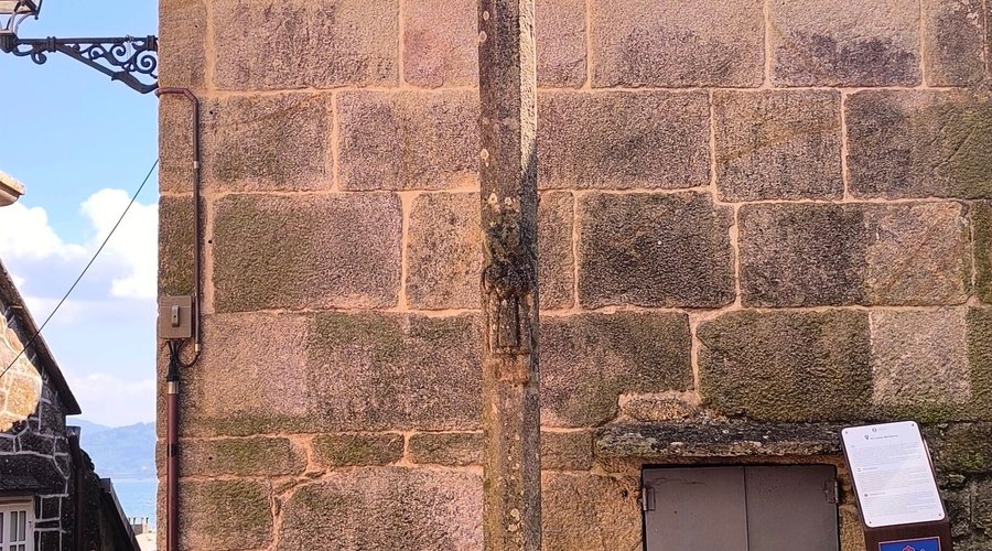 Quase no final da zona histórica! 