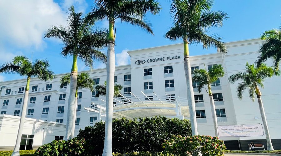 The beautifully renovated Crowne Plaza Ft. Myers Gulf Coast