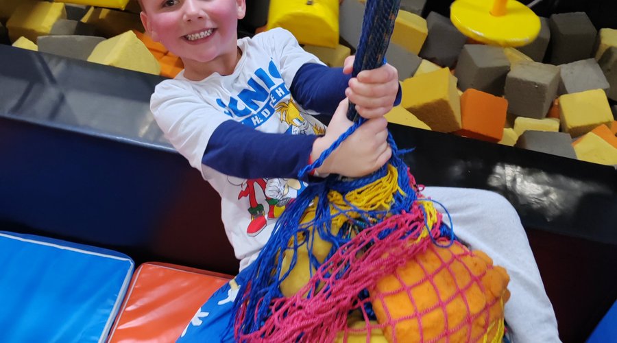 Foam ball swing