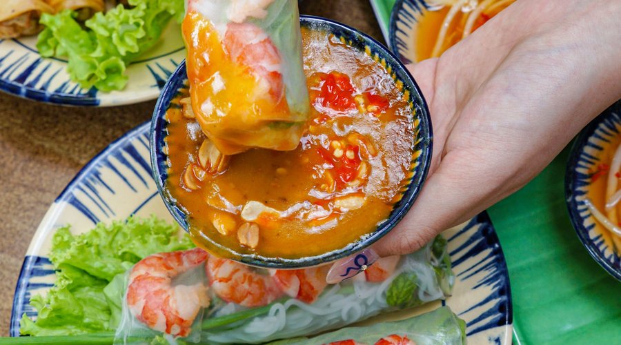 Fresh spring roll - Goi cuon - Thia Go - Muslim-friendly