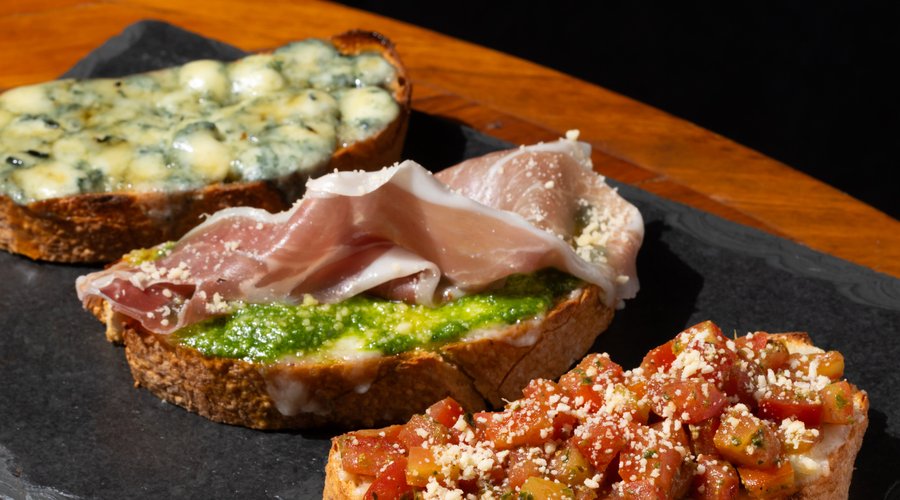 Bruschettas della Mamma (Crédito: Rodrigo Azevedo)