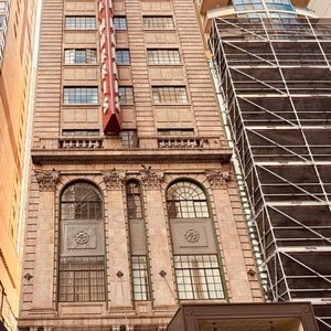 Hotel Morris Sydney, exterior Pitt Street & lobby.