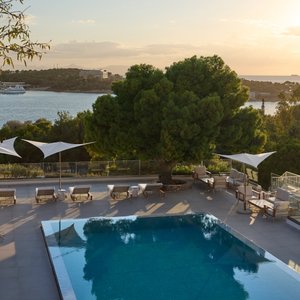 The Roc Club pool view