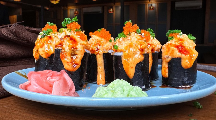 Experience your taste buds with our new juicy and spiced Zushi Maki