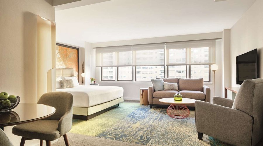 Junior Suite With King Size Bed and Table