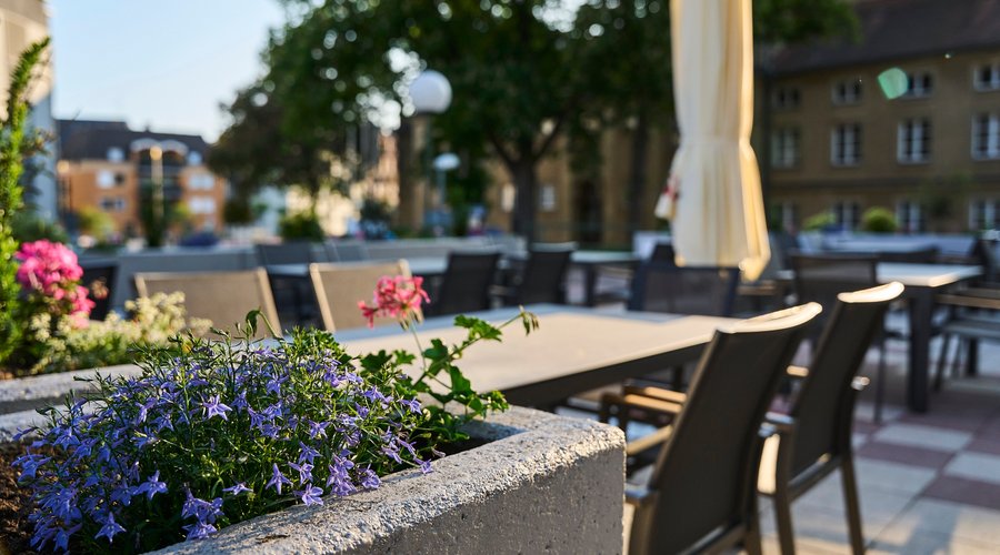 Terrace - TOP Hotel Rhoenkitz Bad Kissingen