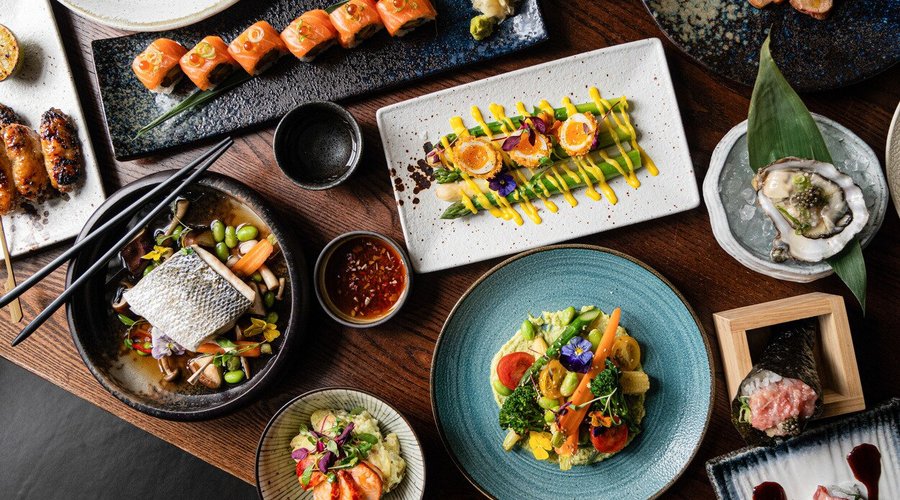 Japanese-inspired cuisine 