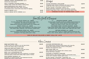 WAGGON & HORSES, MATLEY, Stalybridge - Menu, Prices & Restaurant ...