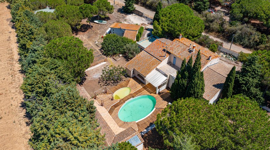 Vue aérienne chez Pierre