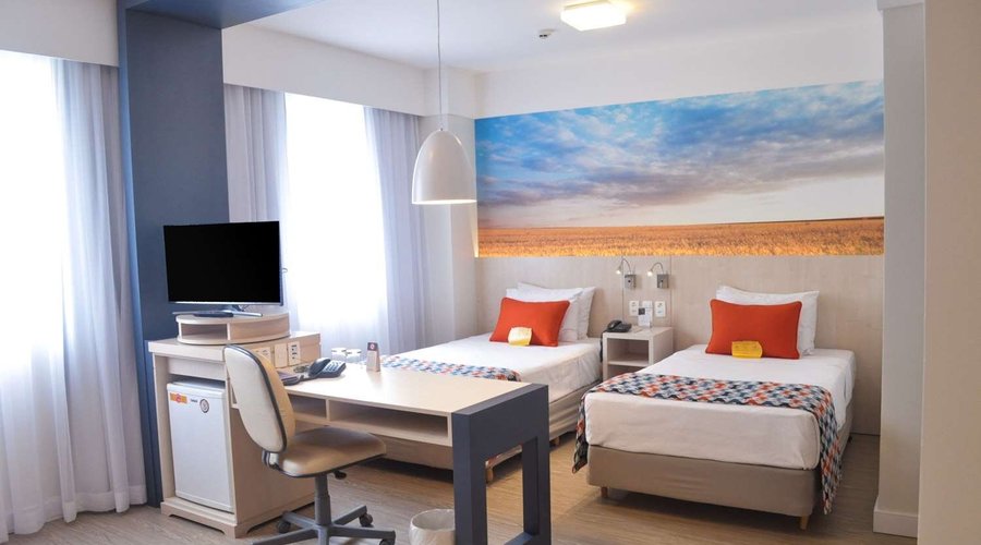 Guest room with two beds