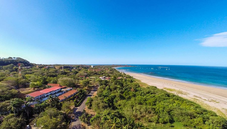 Aerial view of BW Tamarindo Vista Villas, walking distance from the Be