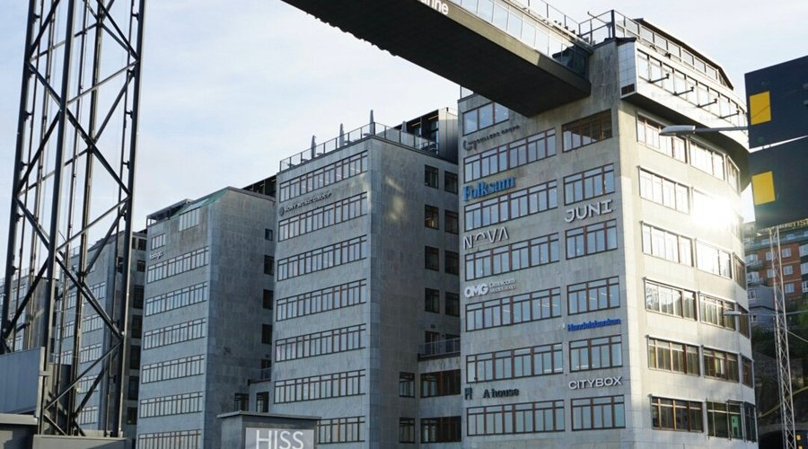 Facade at Citybox Stockholm