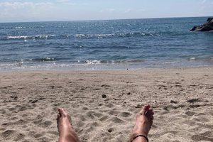 Piscine et plage