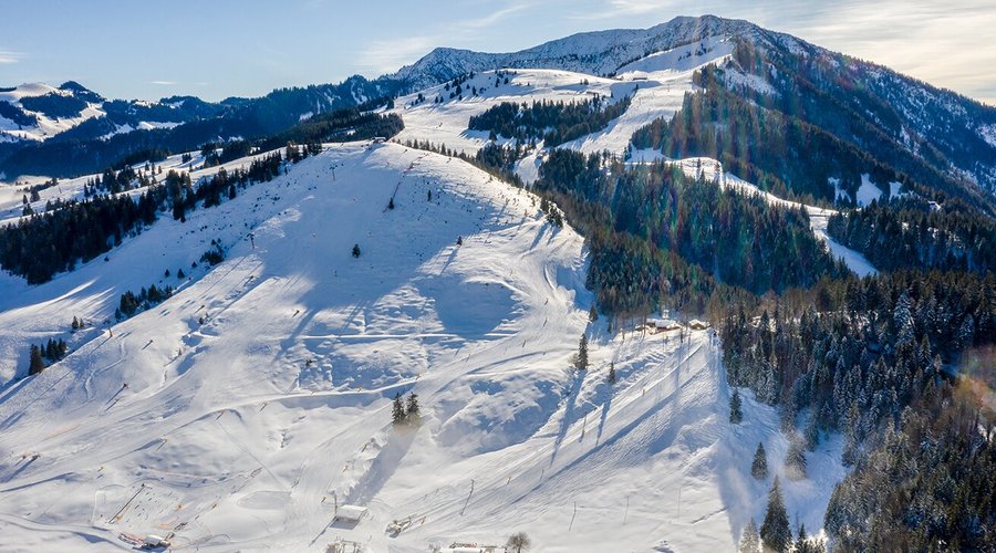 Mitten im Skiparadies ab Hotel 