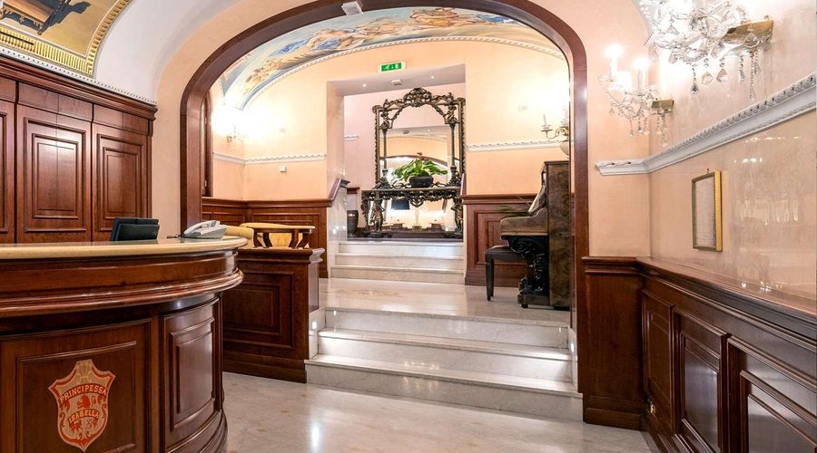 Hotel lobby