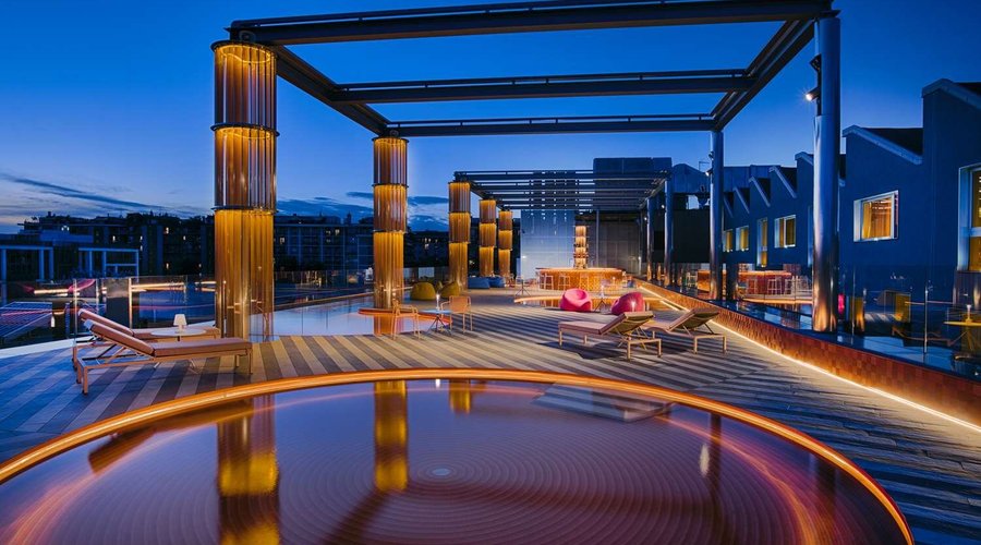 nhow Milano Hotel Facilities Terrace Vertigo Night