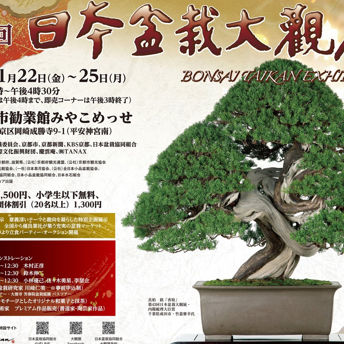 The 44th Japan Bonsai Taikan Exhibition (Kyoto) - Alles wat u moet ...