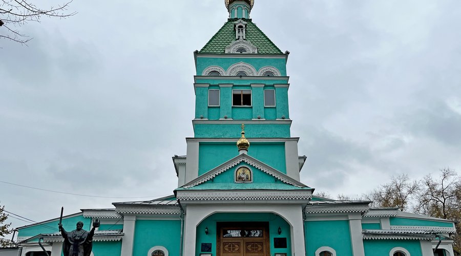 Никольский собор в Алматы. Ноябрь 2024 года