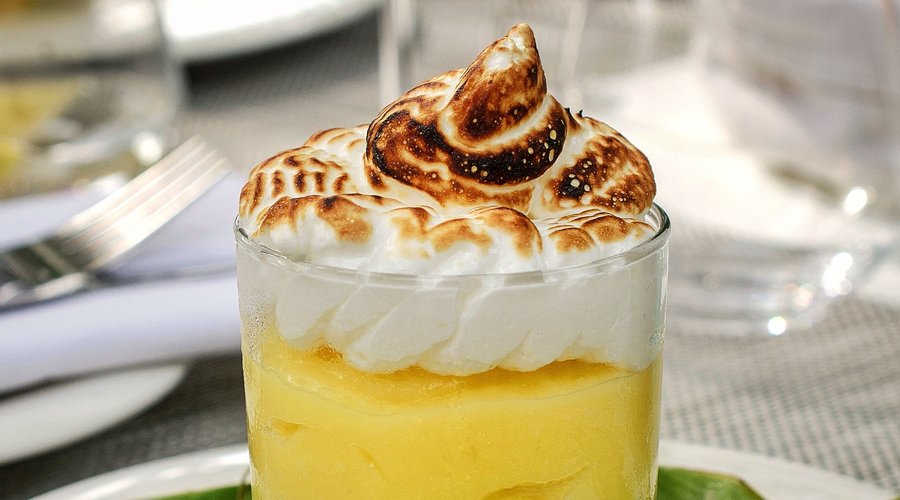 Tarte au citron en verrine