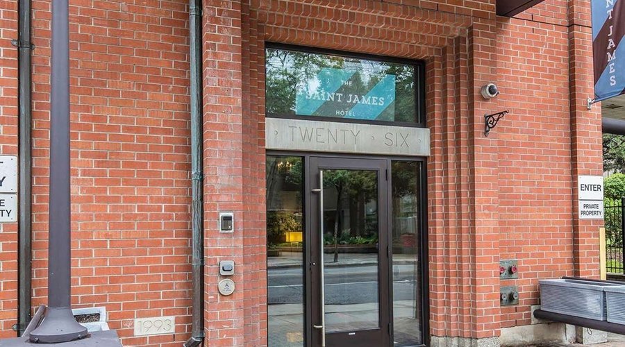 Hotel entrance