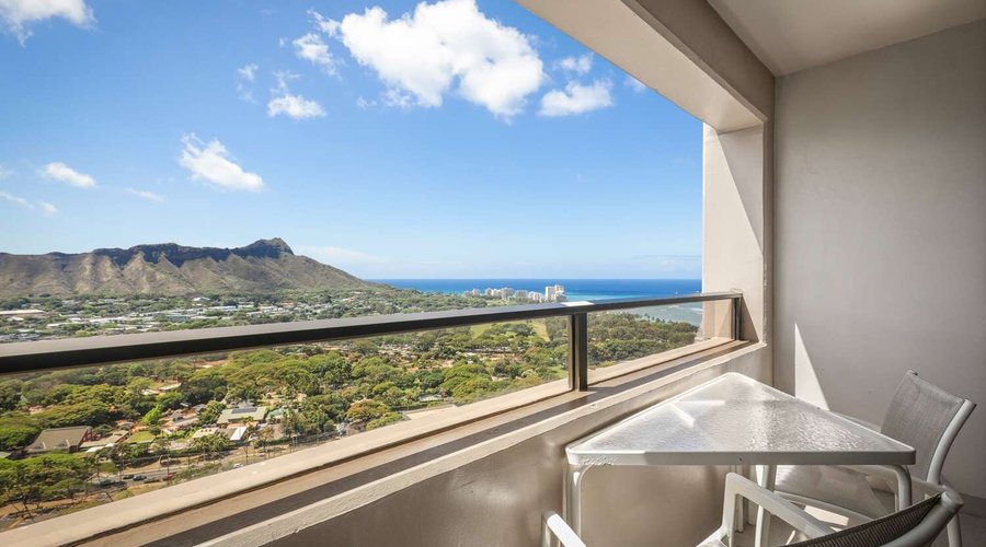 Aston Waikiki Sunset - 2 Bedroom Partial Ocean View Balcony