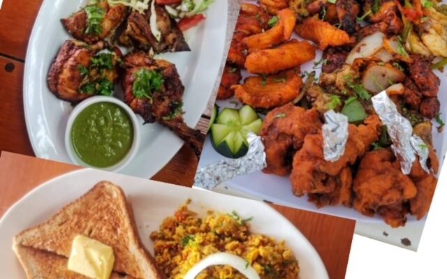 Try our classic Indian Platter, Chicken Lollipop, Chicken Tikka, Fish Koliwada. Panner Tikka Grilled in Tanddor or our freshly made Samosa and Egg bhurji.