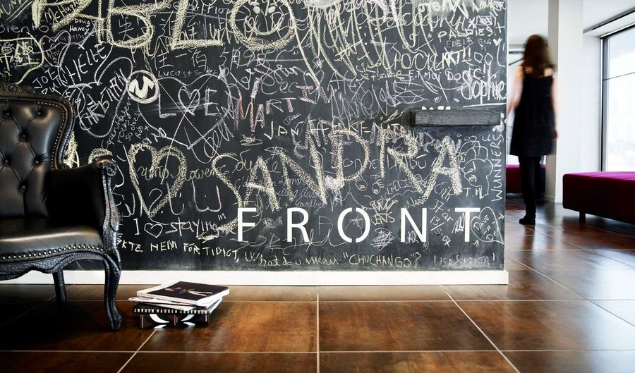 Scandic Front guest wall