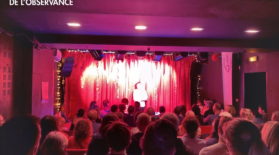 Le théâtre de l'Observance, le théâtre d'humour permanent d'Avignon.