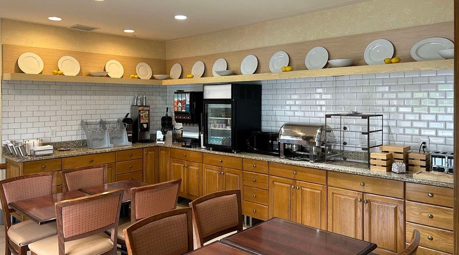 Breakfast area