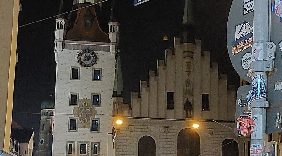 Old Town Hall at night