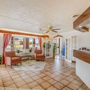 Hotel lobby