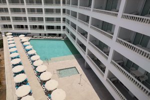 Pool och strand