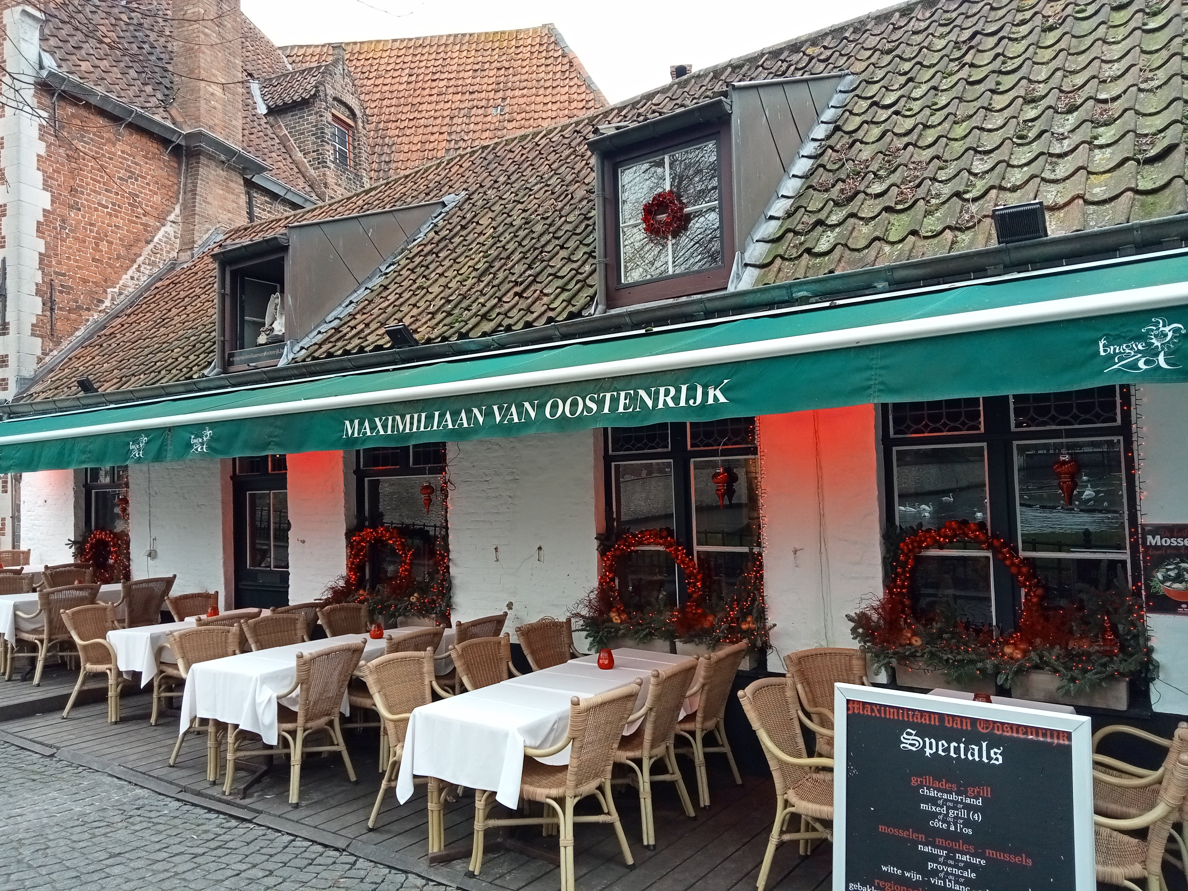 Maximiliaan van oostenrijk restaurant online