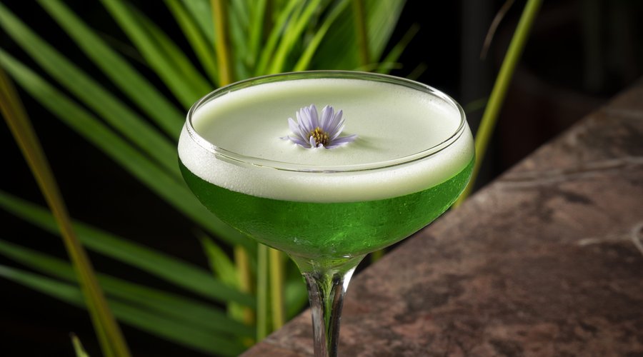 NOAA's Signature Cocktail: Pandan Paradise