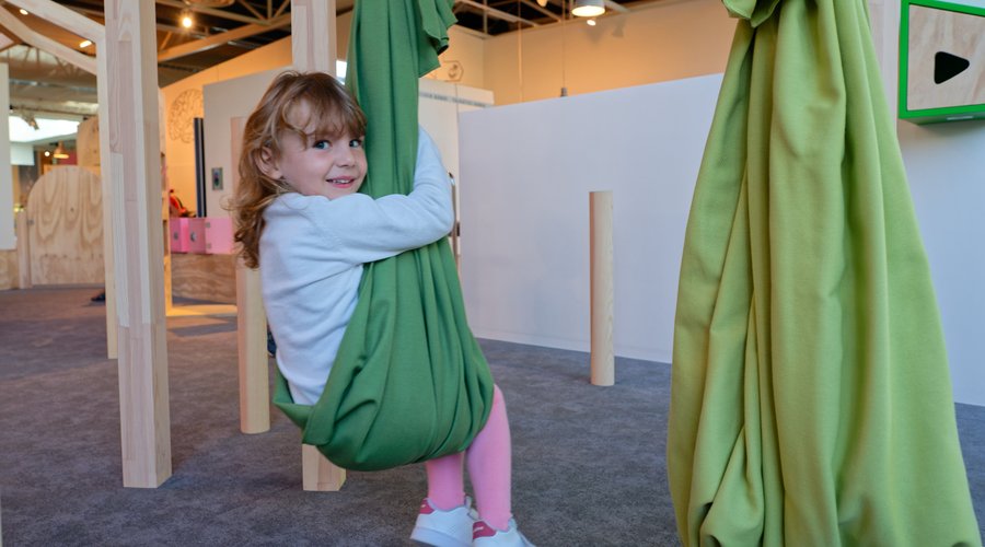 Le Petit Quartier, espace d'exposition dédié au mouvement pour les 3 à 6 ans