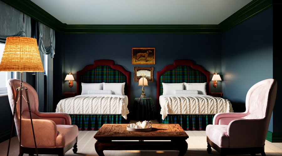 Our rooms pay homage to the beauty of Portrush’s breathtaking surroundings. A rich palette of jewelled tones is paired with distinctive details and bespoke furnishings, creating tranquil yet luxurious spaces for guests to enjoy.
