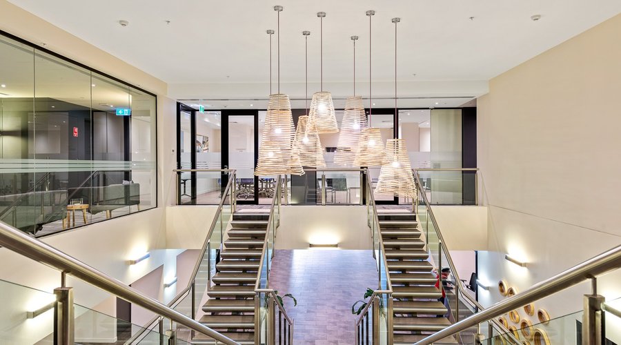 Grand staircase - Reception