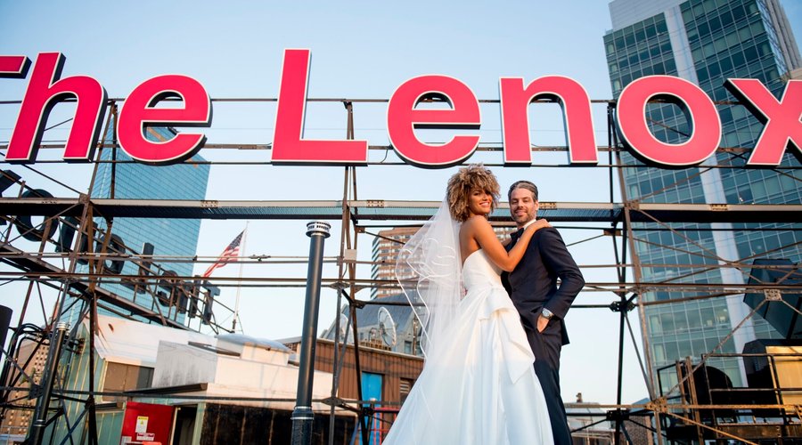 Lenox Rooftop Wedding Photo Shoot